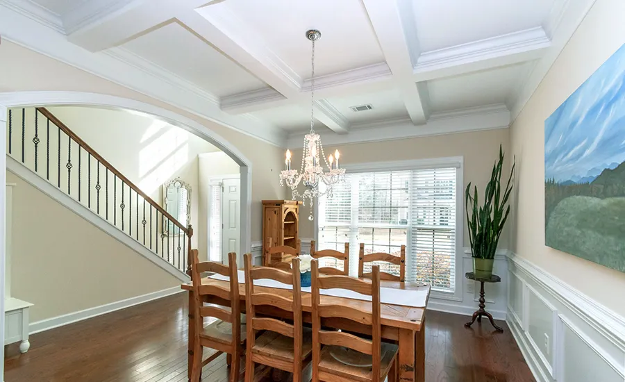 Elegant Ceiling Designs Elegant Ceiling Design in dining room